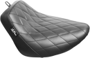 LE PERA Bare Bones Solo Seat - Diamond Stitch - Black - FLSL/FXBB '18-'23 LY-007DM