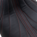 MUSTANG Revere Solo Seat - Gravity - Red Stitched - FL '08-'25 75059AB