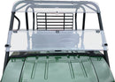 QuadBoss Folding Windshield for Kawasaki KAF620 Mule 4010 4x4 - Adjustable Polycarbonate Protection