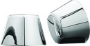 Kuryakyn Front Axle Nut Caps Chrome for Harley Davidson Sportster Models