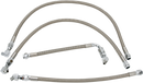 DRAG SPECIALTIES Oil Line Kit - Stainless Steel - FXR 606003