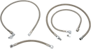 DRAG SPECIALTIES Oil Line Kit - Stainless Steel - Sportster 606008