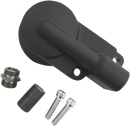 DRAG SPECIALTIES Oil Filter Mount - Black 74900W