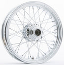 Fr 40 Spk Sd Chrome 16x3.5 Flst Hub 3/4" Axl Pre 99