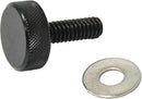 Knurled Seat Knob 1/4 20 Black