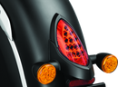 Kuryakyn Tail Light Top Trim for Indian Motorcycles - Satin Black Finish (Part