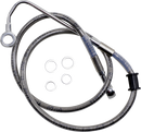 DRAG SPECIALTIES Brake Line - Front (Upper) - Stainless Steel 618299