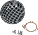 DRAG SPECIALTIES "Bob" Retro-Style Air Cleaner Kit - Chrome 14-0110CV