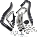 COBRA Speedster Swept Exhaust for M109R by COBRA - Part No. 3221B, Black Finish