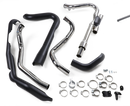 COBRA Dual Bungs Pro Chamber Headpipe for Milwaukee Eight - Black (Part