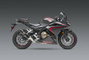 Yoshimura Exhaust Street R 77 Slip-On SS CF for Honda CBR500R (2016-2021)