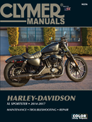 CLYMER Manual - Harley-Davidson - XL Sportster '14-'17 CM256