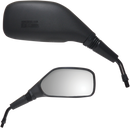 PARTS UNLIMITED Mirror - Supersport - Side View - Rectangle - Black - Right - Each 17082