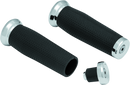 Kuryakyn Thresher Grips Universal 1 Inch Chrome for Suzuki Intruder Models
