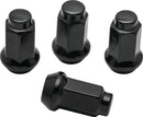 QuadBoss Lug Nuts 10x1.25 - 14mm Od Black - Set of 4 for Powersports Vehicles