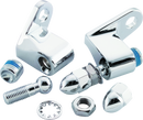 Bikers Choice Chrome Front Turn Signal Mounting Kit for Harley-Davidson – Universal Custom Fit, Part