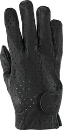 Kuryakyn River Road Tucson Perforated Leather Gloves - Small, Black