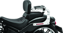 Kuryakyn Fixed Mounts Multi-Purpose Driver & Passenger Backrest 2018-2021 Harley Fat Boy & Breakout Models