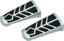 Kuryakyn Spear Footpegs Without Adapter in Chrome – Stylish and Comfortable for Harley-Davidson