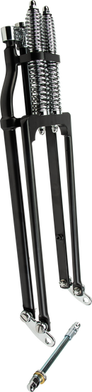 Springer Fork Tapered Leg Std Black