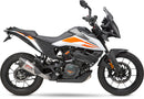 Yoshimura 16370BP520 Street At2 Works Slip-On Exhaust for 2020 KTM 390 Adventure