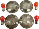 Smoked Turn Signal Lens Kit Flat