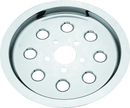 Bikers Choice 493425 Chrome Belt-Drive Pulley Cover for Harley Big Twins (65 Tooth)