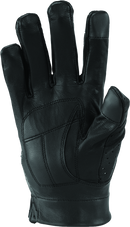 Kuryakyn River Road Tucson Leather Perforated Gloves for Women - Small, Black