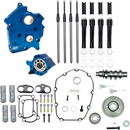 S&S CYCLE Cam Chest Kit with Plate - Gear Drive - Oil Cooled - 475 Cam - Black Pushrods - M8 310-1014A