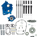 S&S CYCLE Cam Chest Kit with Plate - Gear Drive - Oil Cooled - 465 Cam - Black Pushrods - M8 310-1013A