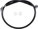 DRAG SPECIALTIES Brake Line - +4" - Black - '18-'21 Softail 618601-4BLK