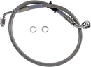 DRAG SPECIALTIES Brake Line - Front (Upper) - Stainless Steel 618604