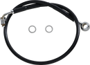 DRAG SPECIALTIES Brake Line - +4" - Black - '18-'23 Softail 618631-4BLK