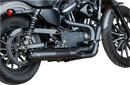 S&S CYCLE 50 State 2:1 Black Exhaust for XL 550-0952A