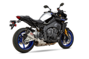 Yoshimura RS-12 ADV Exhaust for Yamaha MT-10 (2022-2023) - Matte Carbon Fiber End Cap