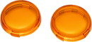 Kuryakyn Bullet Style Lens for Harley-Davidson Amber Part 2877