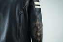Kuryakyn River Road Hoodlum Vintage Leather Jacket for Powersports, Small