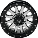 QuadBoss Wagon 14x7 - 5+2 - 4/137 Machined Aluminum Alloy Wheel