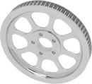 DRAG SPECIALTIES Chrome Rear Belt Pulley - 70 Tooth - '00-'05 FXST, '00-'06 FLST 191397