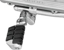 Kuryakyn Dually ISO Offset Highway Pegs with 1 Inch Clamp – Chrome Pair