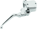 Bikers Choice 96-07 Single Disc Chrome Handlebar Master Cylinder for Harley-Davidson 9/16 in Bore