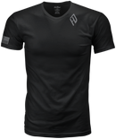 Harddrive Shield Tee Black/White Xl