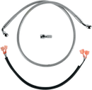 DRAG SPECIALTIES Brake Line - Rear - Stainless Steel 640222