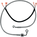 DRAG SPECIALTIES Brake Line - Rear - Stainless Steel 640320