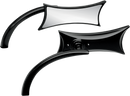 ARLEN NESS Mirror - Micro - Four-Point - Side View - Rectangle - Black - Right 13-419