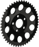 DRAG SPECIALTIES Rear Sprocket - Black - Dished - 49 Tooth 19432EB