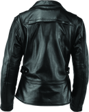 Kuryakyn River Road Ironclad Classic Leather Jacket for Women - Small