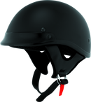 Bikers Choice Skid Lids Traditional Helmet Flat Black - Medium