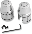 DRAG SPECIALTIES Upper Shock Bolt/Stud Cover - Chrome - '86-'20 XL 74989