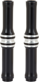 ARLEN NESS Pushrod Tube Cover Kit - 10 Gauge® - Black - M8 03-643